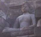 buddha in Brobudur temple